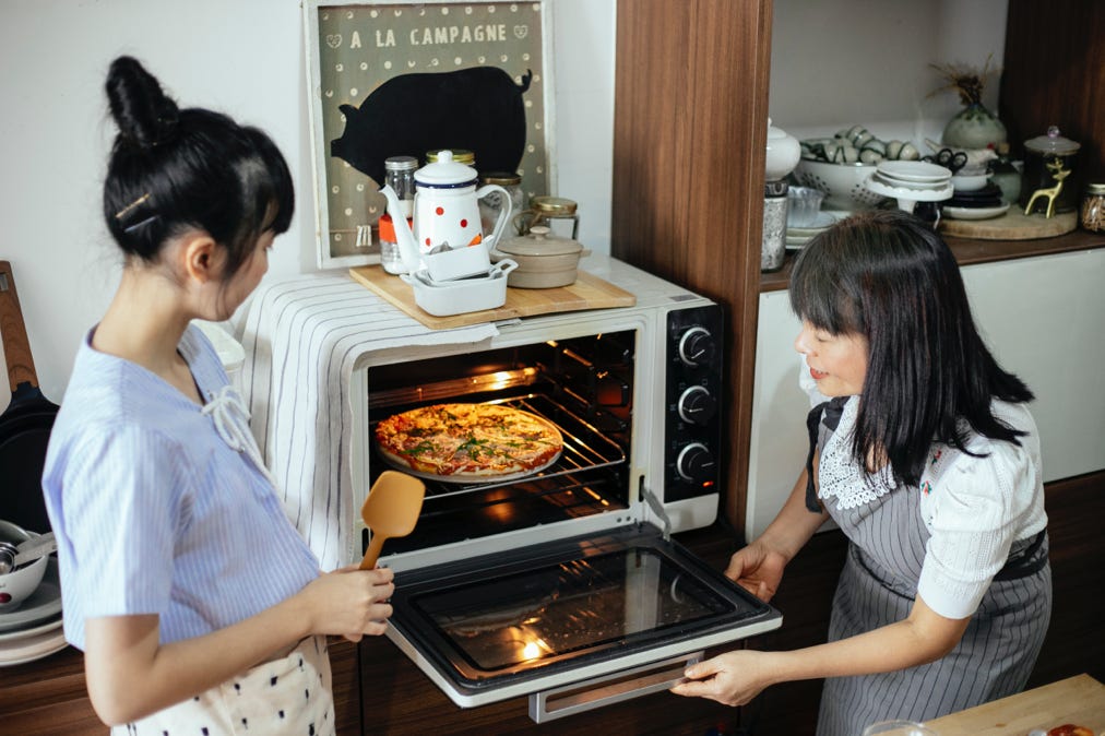 Preparing food for food photography